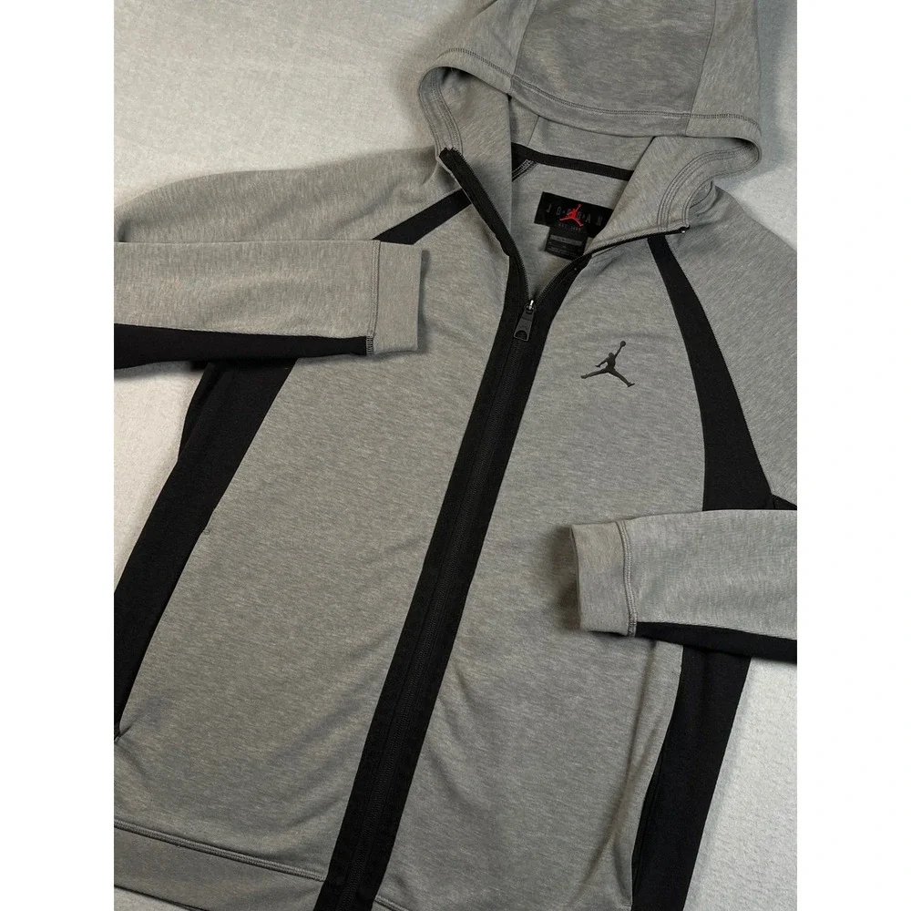 Jordan Dri-FIT Slim Fit‎ Full Zip Hoodie Athletic Casual Men's Size M